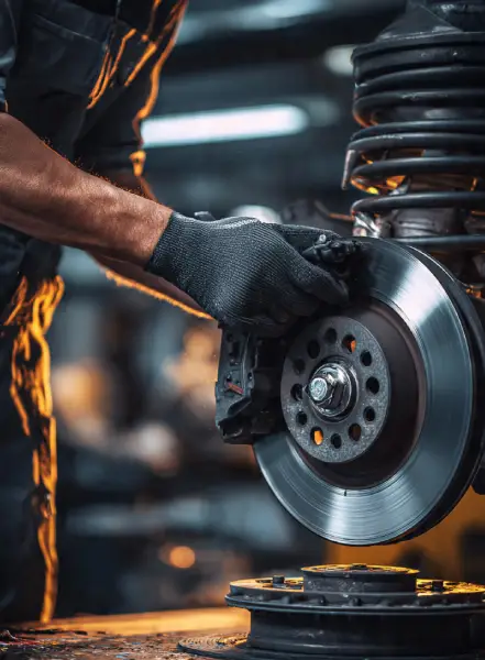 Quality Brake Pad Replacement Services UAE tire.ae