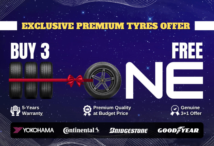 Buy 3 Tyres Online Get 1 Free in UAE Special Offer