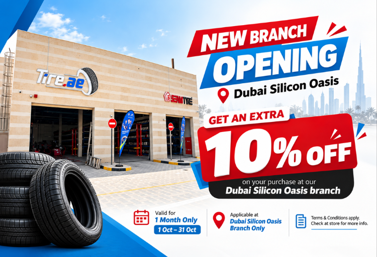 New Tyre Shop Near You in Silicon Oasis