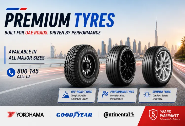 Shop now Premium tyres online and get 5 Years Warranty