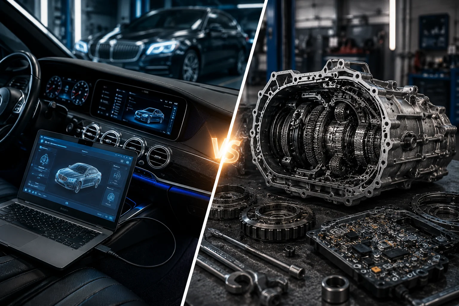 Transmission Software Update Vs. Repairs For Modern 9-Speed Luxury Cars