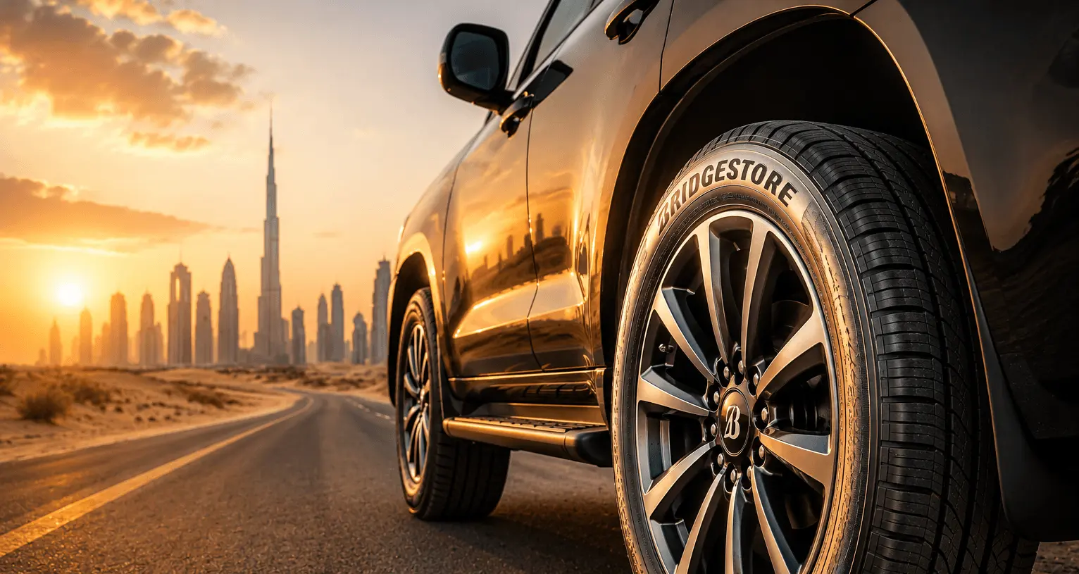 Bridgestone Tyres in the UAE: Built for Heat, Comfort, and Long Journeys