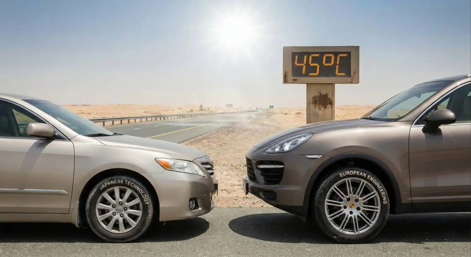 Japanese vs European Tyres in UAE: Which Performs Better in Extreme Heat?