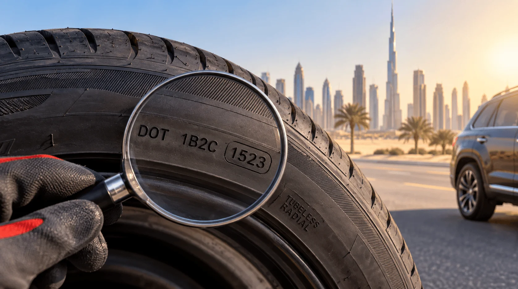 Reading the DOT Code: How Old Is Too Old for a Tyre in the UAE?