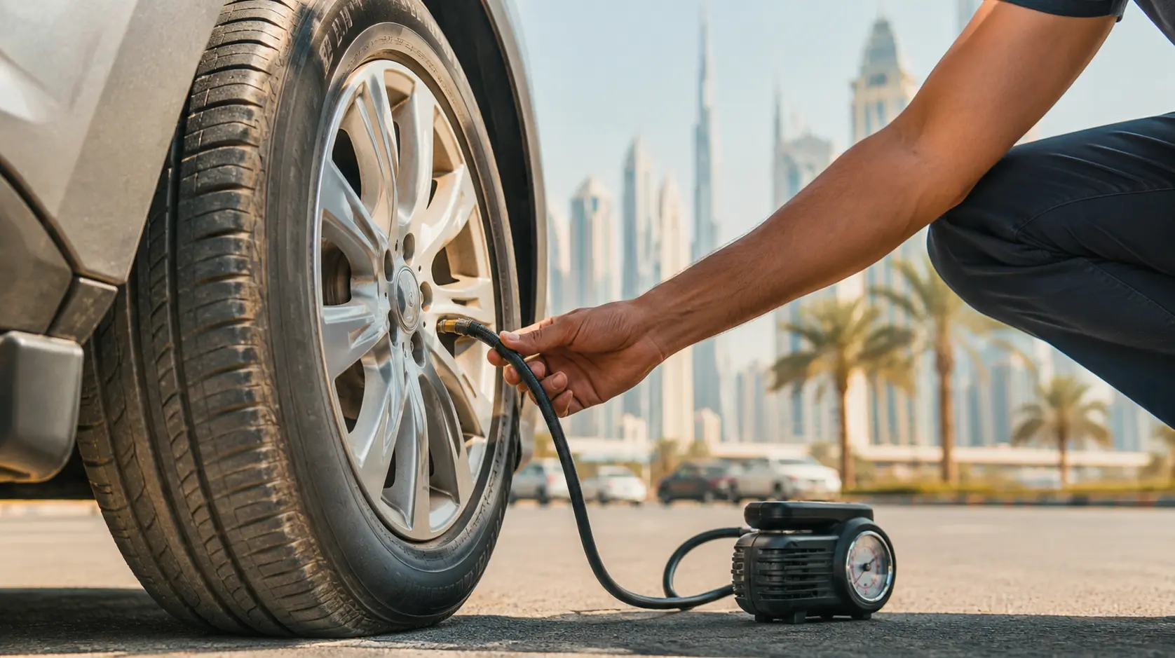 Why Your Tyres Keep Losing Pressure in Dubai: 7 Hidden Causes and How to Fix Them